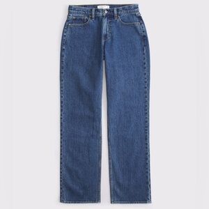 Abercrombie & Fitch Curve Love The Baggy Low Rise Jean